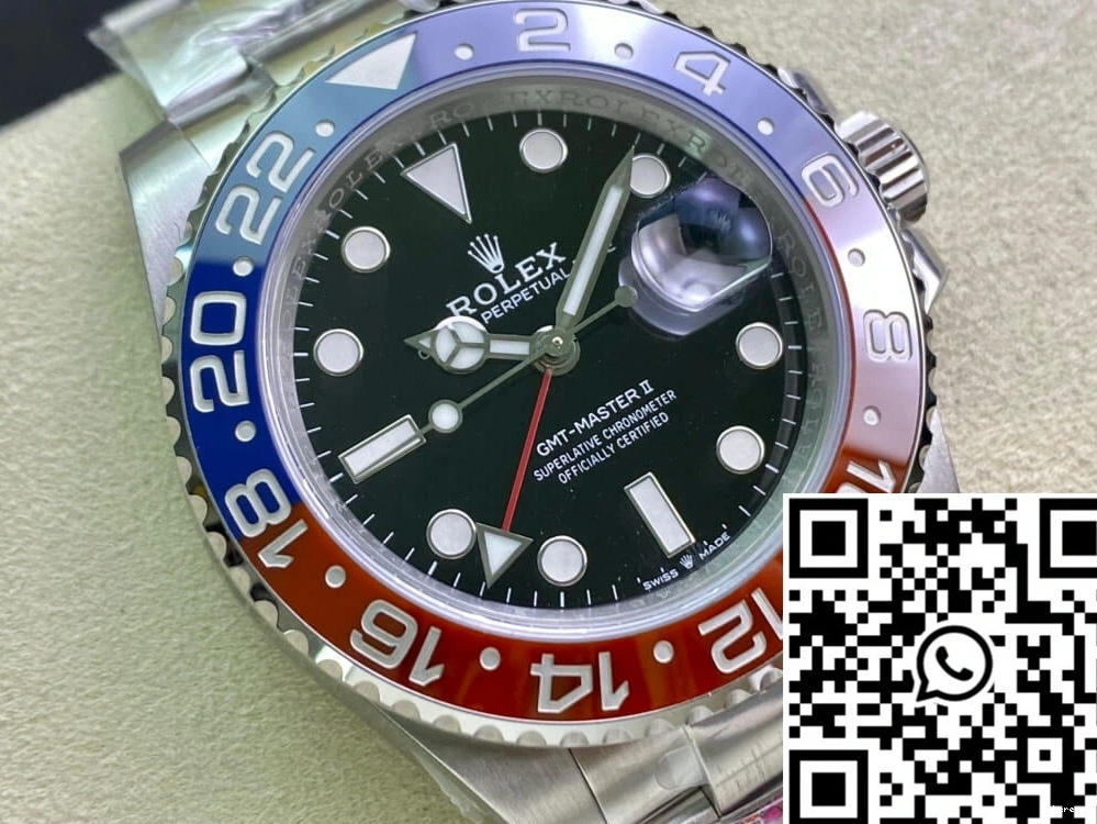 II Dial Rolex Black Master GMT Clean M126710BLRO-0002 Factory 0203